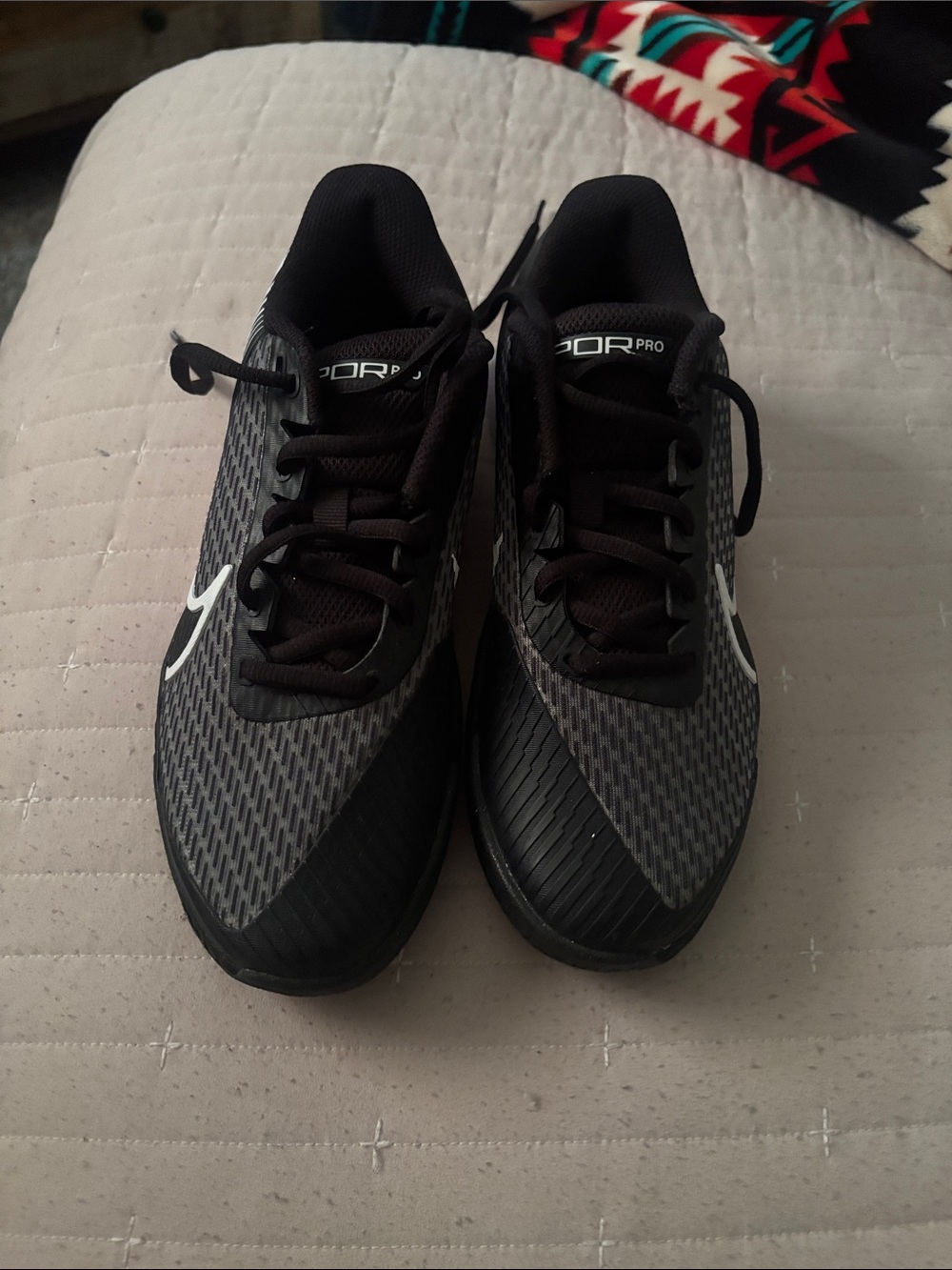 Nike Women’s Black and Gray Training Sneakers